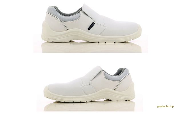 giày bảo hộ lao động màu trắng được ưa chuộng nhất 2020 GBH-25410-0