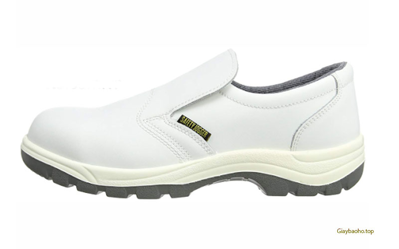 giày bảo hộ lao động màu trắng được ưa chuộng nhất 2020 GBH-25410-3